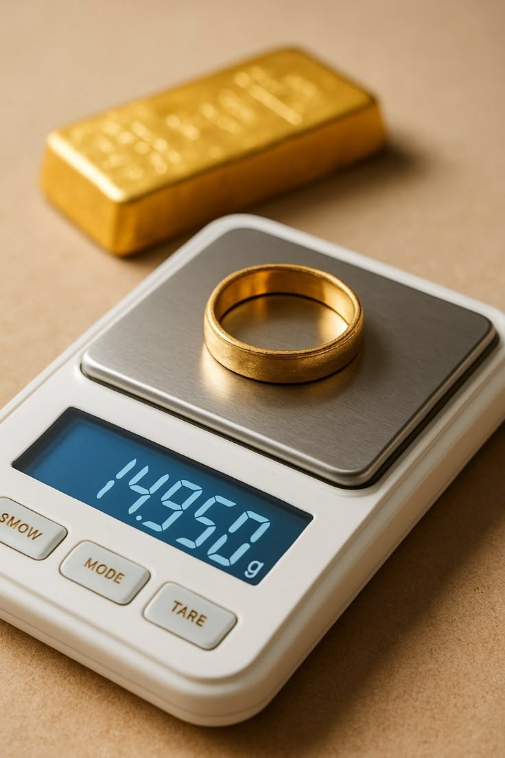 Tasación profesional de oro